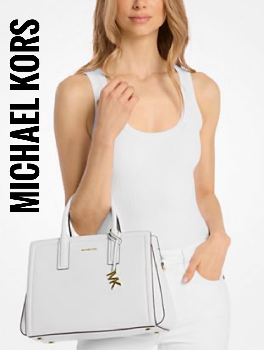 Michael Kors Laila Medium Leather  Bag✨brand new